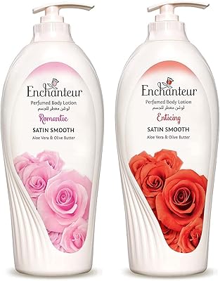 Romantic enchanting + anti -end lotion (2 x 500 ml).. Shop smarter, not harder with DIAYTAR NIGERIA - thousands of products at your fingertips with affordable delivery.