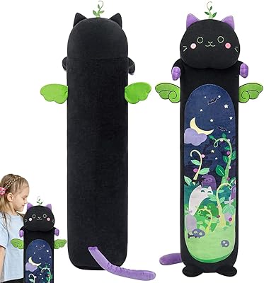 Kawaii body pillow in long cute chat plush cute chat of 90 cm, soft plush animals, large toy doll gift for your girlfriend.. DIAYTAR NIGERIA brings the nation's largest product catalog to your doorstep at prices you'll appreciate.