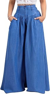 Lrosey Palazzo Elastic Palazzo Uneed Color High Size for Women with Pockets.. DIAYTAR NIGERIA: Where shopping is a pleasure with affordable prices and reliable delivery service.