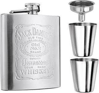 Longkins 7 Oz longkins stainless stainless steel liqueur bottle, set of wine bottles.. DIAYTAR NIGERIA redefines convenience with our vast product selection and swift nationwide delivery.