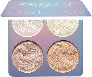Pallet of 4 -in -1 sparkling highlighter powder, cooked, waterproof, long -lasting highlights, lightens the color of the skin, outline powder of the face.. Shop with confidence at DIAYTAR NIGERIA, enjoying competitive prices and delivery within 8 days.