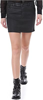 Waxed effect skirt Mode Ne Jogg Jean (31, black/denim).. Experience the power of choice with DIAYTAR NIGERIA's vast catalog and affordable 5-8 day delivery.