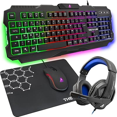 G-Lab Combo Argon E 4 in 1 game set.. Shop from our extensive catalog at DIAYTAR NIGERIA and enjoy doorstep delivery in just 5-8 days.