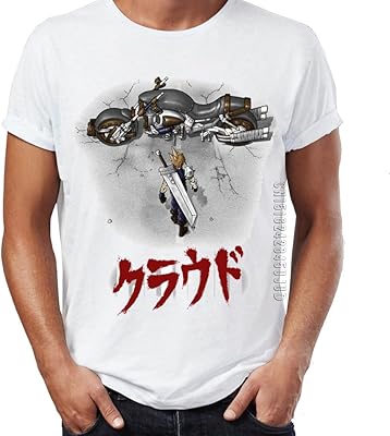 Fashion shirts T-shirt For Men Cloud Finals A Fantasys Akiras Mashup Artsy Awesome Artwork T-shirts Man Graphic Tops & Tees O-Neck Camista (3J0089M, L).. DIAYTAR NIGERIA transforms wishes into deliveries with our affordable and reliable e-commerce platform.