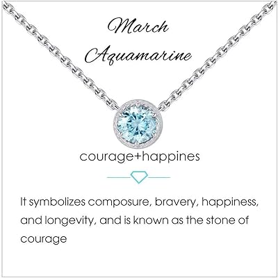 Birth stone necklace Sterling Silver Silver Silver 925 Elegant Birthday Gifts For Women Girls Birth Stone Collar For Mom.. DIAYTAR NIGERIA: Where quality meets affordability, with thousands of products delivered in less than 8 days.