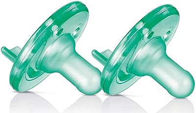 Philips Advent pacifier for babies from 0 to 3 months old - 2 pieces (green).. DIAYTAR NIGERIA makes online shopping accessible to all with budget-friendly prices and reliable delivery.