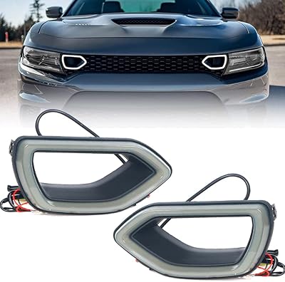 LED smoke lights Compatible with Dodge Charge SRT Scat Pack 2015 2016 2018 2018 2019 2020 from Mamacro.. Nigeria’s trusted store online — DIAYTAR Nigeria never disappoints.