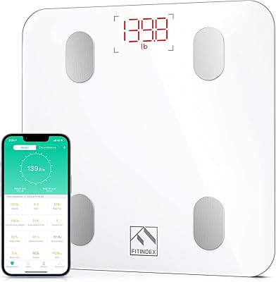 Vitendex Balance of intelligent digital body, wireless, body composition monitor with smartphone application for body weight, fat, water, BMI, BMI, BMI.. Experience retail therapy without the financial stress at DIAYTAR NIGERIA's affordable e-commerce platform.