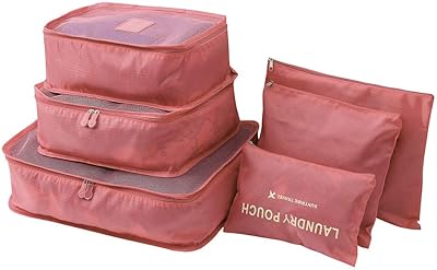 Set of 6 -piece travel bags for clothing and linen, secret storage bag for luggage organizer.. Affordable choices, delivered fast — that's the DIAYTAR Nigeria promise.
