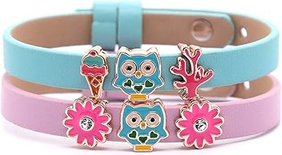 Leather bracelet for women and girls of blue and pink color with comments for mother and daughter.. Online shopping made simple and affordable — DIAYTAR Nigeria.