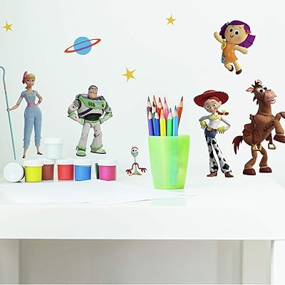 RMK4008SCS Toy Story 4 Wall stickers to take off and glue.. DIAYTAR NIGERIA brings satisfaction with every purchase through affordable prices and prompt shipping.