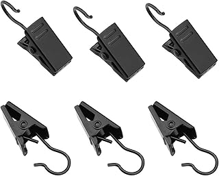 Quidel 100 pieces with stainless steel curtains plugs festive lights suspended wire support for house decoration, photos, artisanat exhibition, outdoor supplies (black).. Experience shopping freedom with DIAYTAR NIGERIA's vast selection and dependable nationwide shipping.