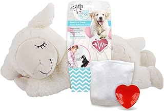 All for paws toat to relieve the anxiety of dogs, hot and comfortable sleep toys, dog pillow for puppy cage, plush animals for dogs, small dog toys (white sheep (heartbeat + hot bag)))))).. DIAYTAR NIGERIA: Your trusted e-commerce partner with extensive product choices and affordable delivery.