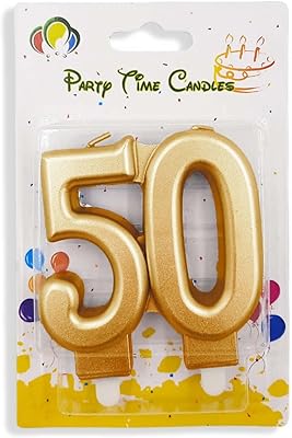 Party Time - #50 Birthday Cake Cakes Cake Cake Happy Birthday Decoration Decoration for birthdays and wedding birthdays (gold).. DIAYTAR NIGERIA: Where quality meets affordability, with thousands of products delivered in less than 8 days.