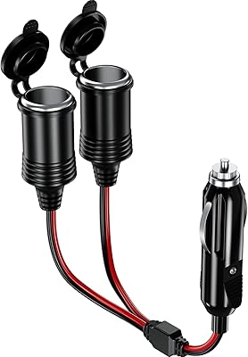Cigarette 1 to 2 lighter distribution adapter, length cigarette cigarette lighter, 12V 24V, male extension cable to female plug.. Navigate countless options with DIAYTAR NIGERIA's comprehensive marketplace and budget-friendly shipping.
