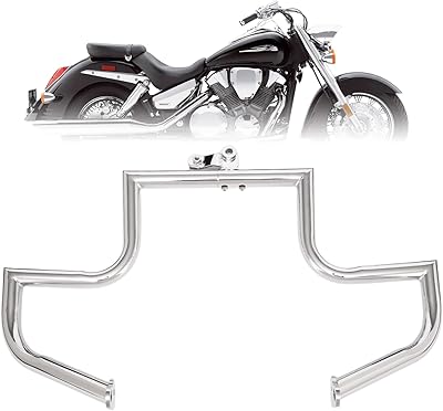 Kinglimc engine protection bar for Honda VTX 1300 RSC models 1300r 1300c CL 1.5 (silver).. Shop without boundaries at DIAYTAR NIGERIA, offering affordable products with convenient delivery times.