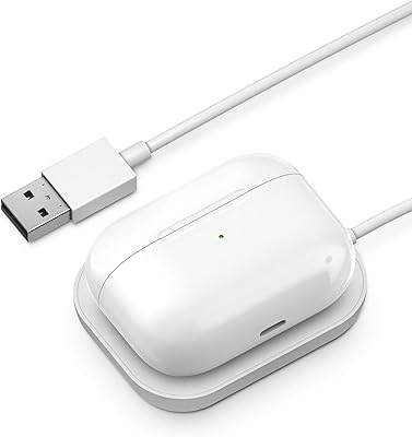 Galvinox airpods pro charger - wireless loading support for Apple AirPods Pro (white).. DIAYTAR NIGERIA: Your one-stop e-commerce destination with affordable prices and nationwide delivery in 5-8 days.