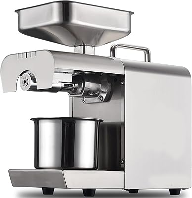 Oil press, electric press, 2 hot/cold pressing channels, cooling vents at the rear and below, removable for cleaning, high oil extraction rate, commercial use.. Discover thousands of products on DIAYTAR Nigeria with delivery between 5 to 8 days across the country.