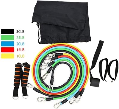 Dubai Gallery chest muscle training set, 11 pieces, 22.86 x 20.32 x 7.62 cm, multicolored.. Discover more ways to save — every day on DIAYTAR Nigeria.