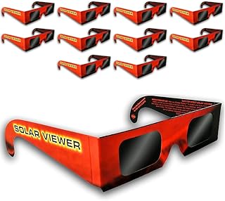 Solar Eclipse Glasses (10) certified CE and ISO certified.. DIAYTAR NIGERIA puts thousands of products at your fingertips with affordable prices and delivery within a week.