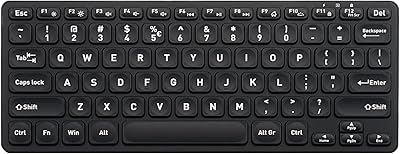 Mini backlit wireless keyboard Pyrex Berryboard-732B Communicators with type scissors.. With DIAYTAR Nigeria, shopping online is easy, affordable, and fast.