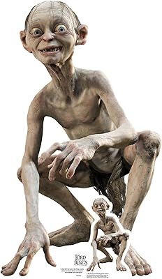 Star Cutouts SC4128 Gollum The Lord of the Rings cut in life -size cardboard with Minnie.. Click, pay, receive — DIAYTAR Nigeria makes online shopping seamless.