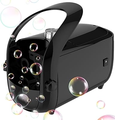 Light portable automatic bubble machine with two children's speed modes, adults, interior and outdoor birthday parties (powered by USB, black port).. DIAYTAR NIGERIA brings the nation's largest product catalog to your doorstep at prices you'll appreciate.