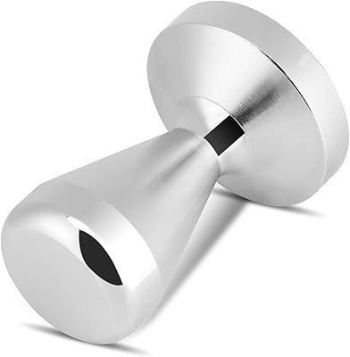 Coffee grain pitcher, espresso stick, polished stainless steel 57.5 mm/49 mm high, silver for use in office and at home (57.5 cm).. Shop with confidence at DIAYTAR NIGERIA, offering extensive product variety with nationwide delivery.