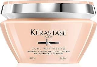 Kérastase Curl Manifesto Treatment Pure Hot Nutrition Capillary Mask 200 ml.. DIAYTAR NIGERIA transforms dreams into deliveries with our affordable prices and 5-8 day shipping.