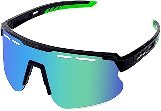 Yeed polarized sports sunglasses, cycling glasses with UV400 protection, adjustable sunglasses for baseball, running, horse riding, golf course.. DIAYTAR NIGERIA promises affordability and variety with every purchase, delivered in 5-8 days.