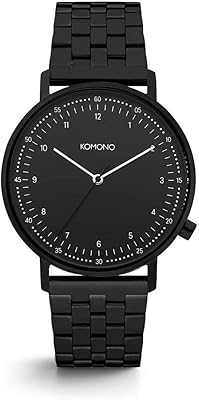 Analog watch with unisex lewis estate for men with steel bracelet.. DIAYTAR NIGERIA: Where every Nigerian finds what they need at prices they can afford, delivered promptly.