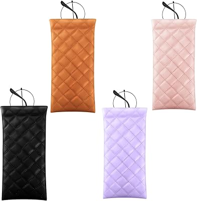 AMZBOIN 4 PIECES Flexible glasses case for women storage bag.. Experience shopping without limits at DIAYTAR NIGERIA, where affordability meets convenience in just days.