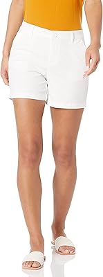 Show shorts 5 "Amazon Essentials for women (available in straight cut and slim), white, 4.. Discover thousands of products on DIAYTAR Nigeria with delivery between 5 to 8 days across the country.