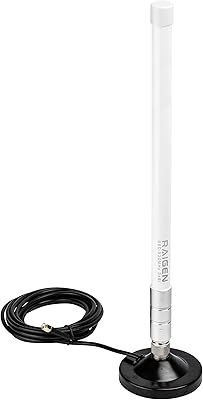 Raigen Lora antenna in fiberglass and magnetic base connector.. Browse, shop, and receive — DIAYTAR Nigeria keeps it simple.