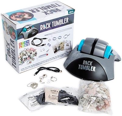 Rock Tumbler Generation 8 activity kit to make beautiful polished stones.. DIAYTAR NIGERIA: Your partner in affordable e-commerce with dependable delivery across Nigeria.