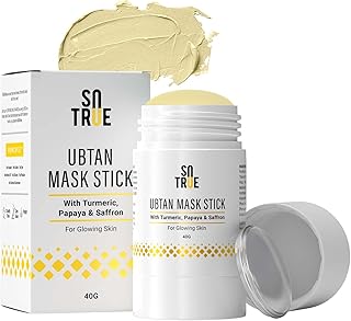 SUTRO Ubtan Glowing Skin Facial Mask Pack in Turma, Papaya and Safran | Reduces tanning and brown spots | 30g.. DIAYTAR NIGERIA brings the market to your screen with thousands of affordable products delivered to your door.