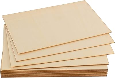 Package of 20 pieces of rectangular wood not finished Zeonhak from 12 "x 8", fine plywood leaves with pointed corners, slices of virgin wood not finished.. DIAYTAR NIGERIA: Bringing the marketplace to every Nigerian with affordable prices and quick delivery.