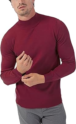 Long sleeve sweater relaxed thermal knitted with round neck for men.. DIAYTAR NIGERIA: Revolutionizing accessibility to quality products at budget-friendly prices across Nigeria.