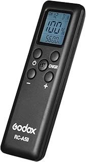 Remote control GODOX RC-A5II 16 channels 6 replacement groups for Godox VL150 VL200 VL300 UL150 LED1000DII LED1000BIIII.. Enjoy low prices, wide selections, and reliable delivery with DIAYTAR Nigeria.