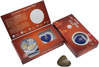 Set of Love Wish pearls, box of oyster pearls, gift jewelry gift box to make yourself, set of fashion creativity with sustainable necklace for women and girls, bamboo.. DIAYTAR NIGERIA brings online shopping to every Nigerian with affordable prices and reliable shipping.