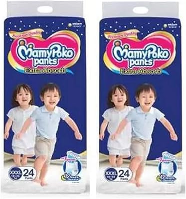 Super absorbent baby diapers Mamiboko (xxxl) - 24 + 24 rooms / 48 pieces.. Every order, every item — DIAYTAR Nigeria delivers fast and reliably.