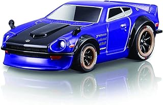 1972 Datsun 240z purple with dark gray hood 1/64 car model under pressure by muscle machine 15547.. Enjoy effortless shopping and speedy delivery with DIAYTAR Nigeria.