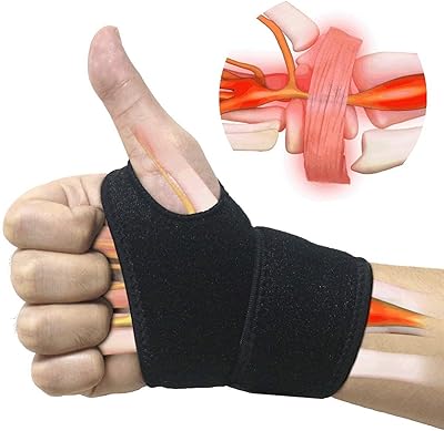 Wrist orthis of the carpal tunnel, Ergonomic wrist support adjustable to relieve arthritis and tendonitis, adapted to the left and right hand - simple (2 pieces).. Shop smarter with DIAYTAR NIGERIA's comprehensive catalog and budget-friendly 5-8 day delivery.
