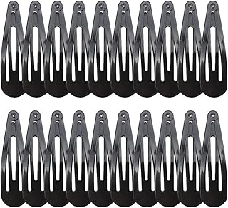20 pieces of large non -slip metal pincers of 2.7 inch black color for women, large hair pins.. Experience the DIAYTAR difference with our vast product selection and delivery within 5-8 days.