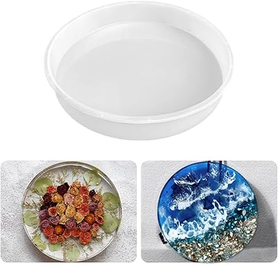 Resin World Large Round Plate Mold of 12 x 2.. DIAYTAR NIGERIA makes quality accessible with our extensive catalog and competitive delivery rates.