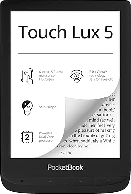 Electronic book reader Pocketbook Touch Lux 5 (memory 8 GB.. Shop smarter with DIAYTAR NIGERIA's comprehensive catalog and budget-friendly 5-8 day delivery.