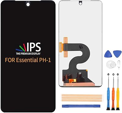 LCD replacement screen compatible with mobile Essential PH-1, 5.7-inch LCD screen with tools (black).. Discover why millions choose DIAYTAR for affordable online shopping with delivery in just 5-8 days.