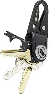 True Utility Keyshackle+, organizer of keys and multifunction tools, black, one size, black, one size, key, black, one -sized tool.. DIAYTAR Nigeria: Shopping that fits your budget and your schedule.