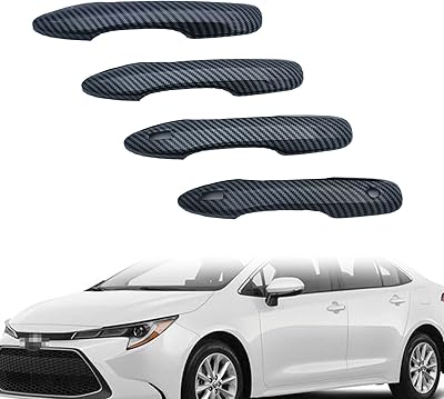 Kegit Box Porte Cover For Toyota Avalon 2019-2022/Toyota Camry 2018-2022 Compatible with Toyota Corolla Sedan 2019 2020 2021 2022 Accessories (Door Handle cover).. Discover a world of affordable shopping with DIAYTAR NIGERIA's vast marketplace delivered to you in days.