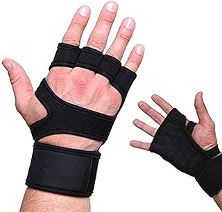 Sports training gloves with wrist support for fitness, weightlifting, training room training, dynamophilia - silicone lining, without calluses - men women, strong grip.. Shop from our extensive catalog at DIAYTAR NIGERIA and enjoy doorstep delivery in just 5-8 days.